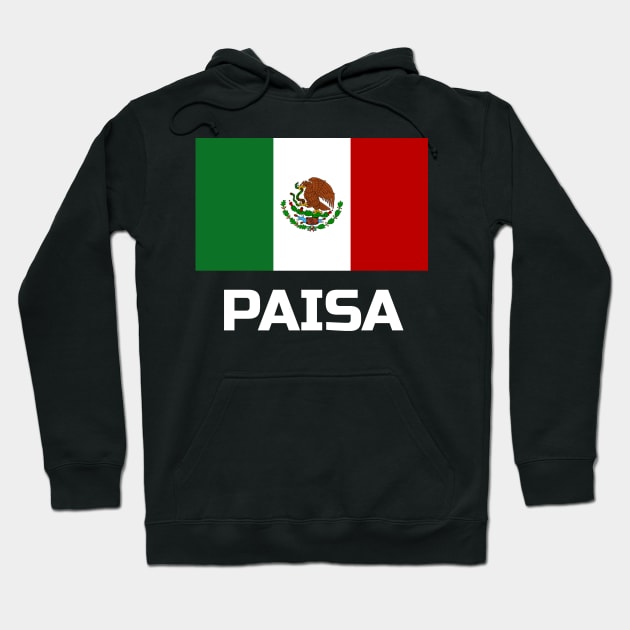 Mexico Flag Paisa Hoodie by jmgoutdoors